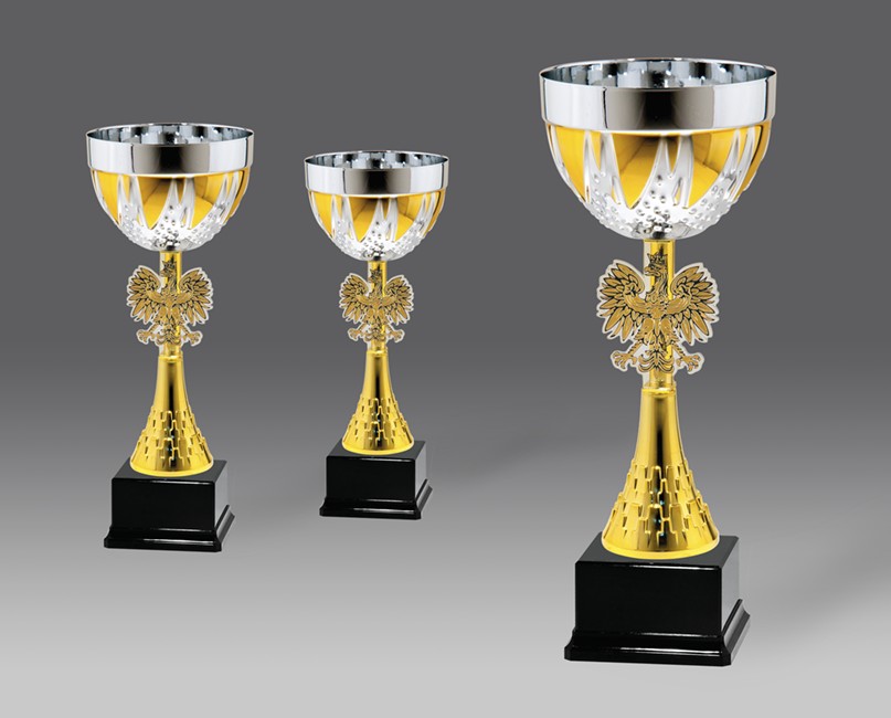 puchar G25217 3, &oslash;12, h.34 puchary statuetki medale