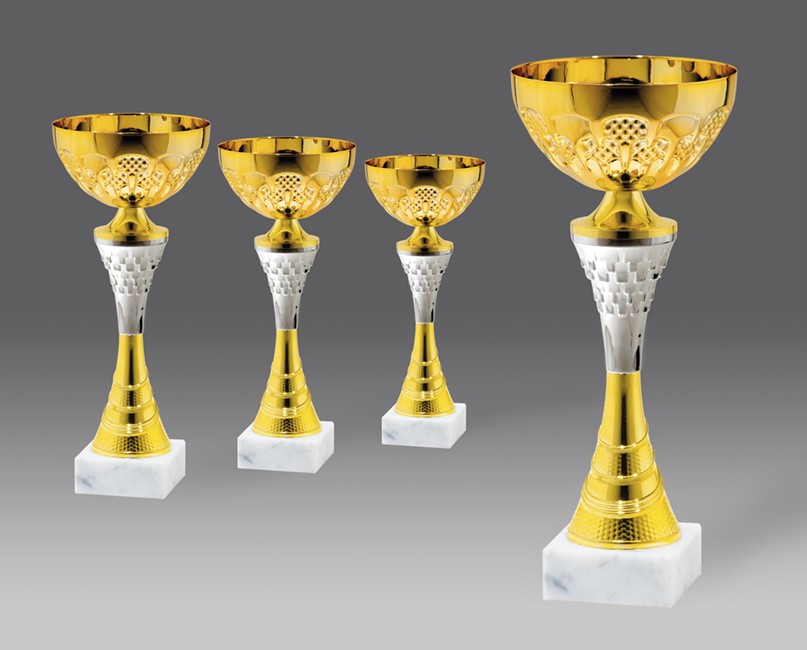 puchar G25539 4, &oslash;14, h.34 puchary statuetki medale