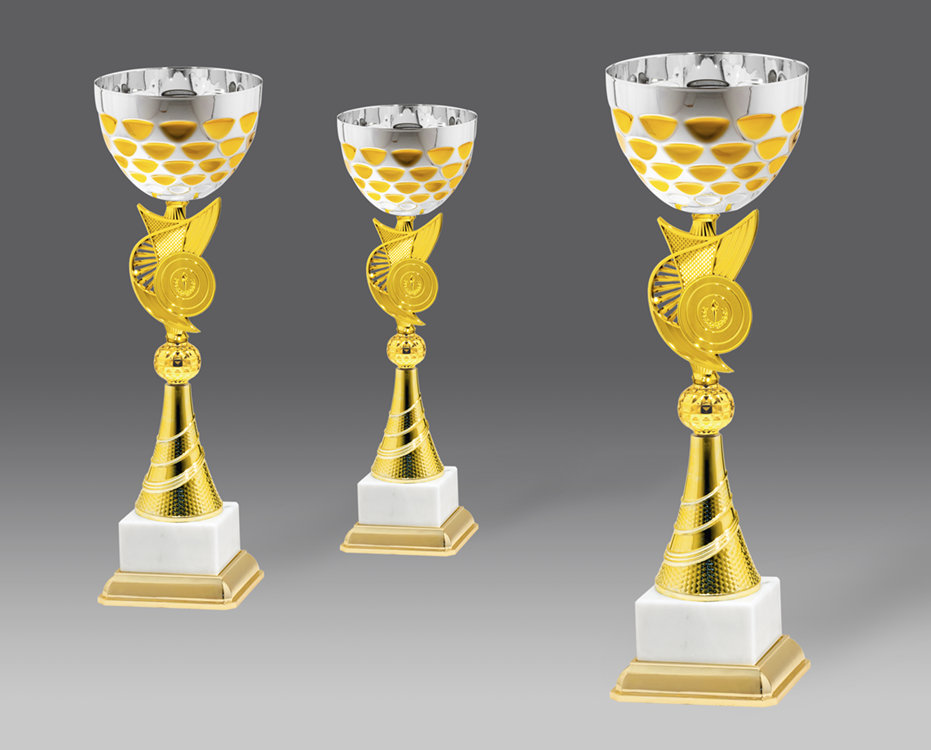 Puchar G26536 3, &oslash;14, h.40 puchary statuetki medale
