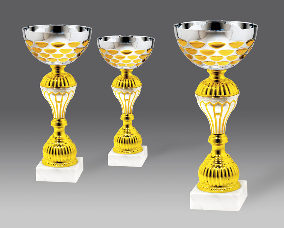 Puchar G26632 3, &oslash;14, h.34 puchary statuetki medale