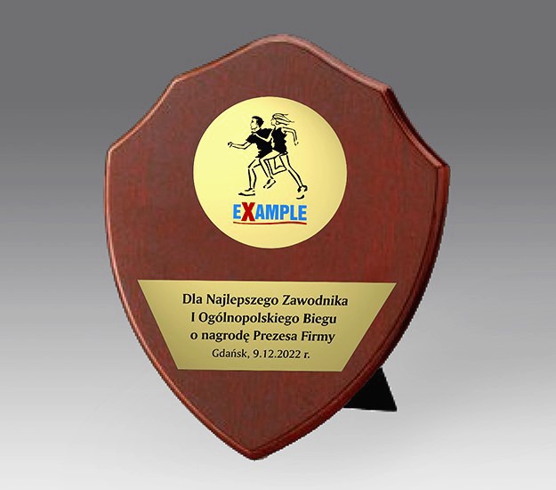 statuetka uniwersalna na wklejk� z tabliczk�, h.15 puchary statuetki medale