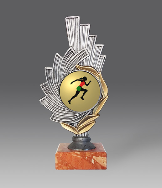 statuetka srebrna uniwersalna na wklejk� - wszystkie dyscypliny, h.19 puchary statuetki medale